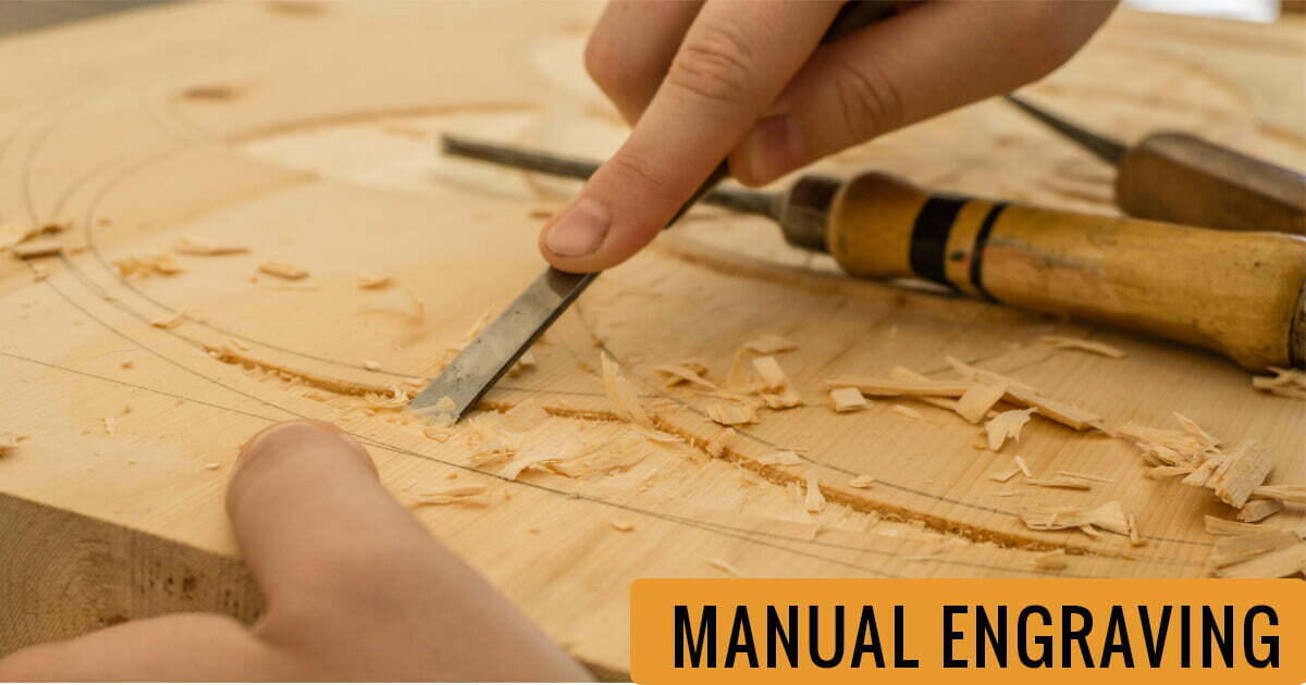 manual engrave process