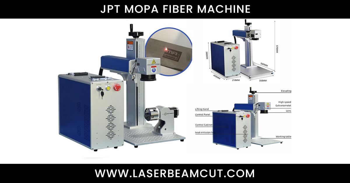 JPT MOPA fiber laser Engraver