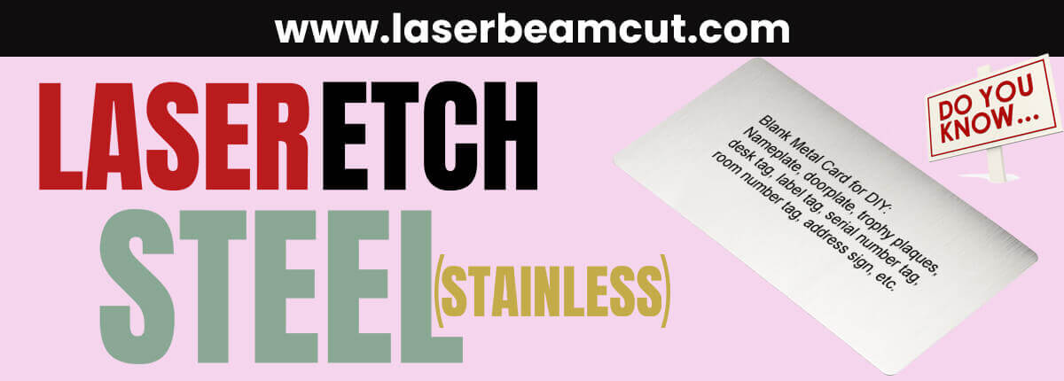 laser etch stainless steel
