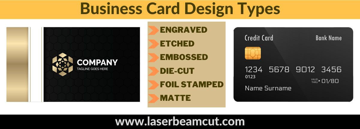 Business Card Design Types
