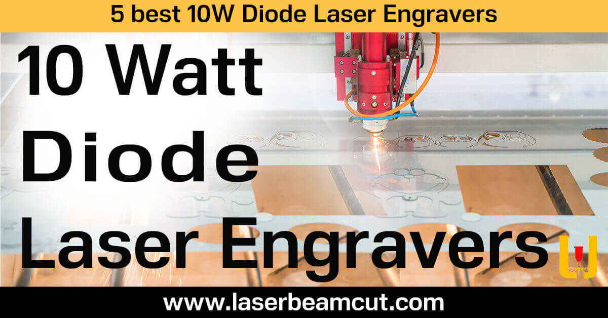 10W diode laser engravers